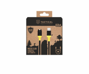 Tactical Recce 3:20 kabel pro Garmin USB-A Black/Yellow