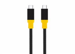 Tactical BlackBird Kabel USB4 1m Black/Yellow