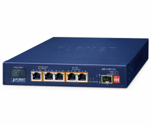 Planet BSP-115PV-15A  solární PoE+ switch, 5x1Gb, 1x1Gb S...