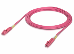 Ubiquiti OM4 Duplex LC UPC Fiber Patch Cable 5m - Multi-mode patch kabel, duplex LC, délka 5m
