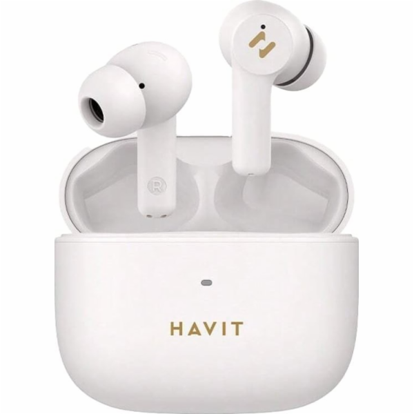 Havit TW958 Pro - Bezdrátová sluchátka TWS, béžová