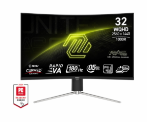 MSI MAG/325CQRF QD E2/31,5"/VA/QHD/180Hz/0,5ms/Black/2R