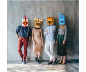 Pixio Voxart - Cubeheads - Hipsters, Smart Pixel