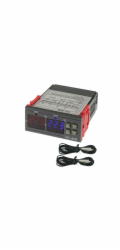 Digitální termostat duální STC-3008 rozsah -55~120°C, 230V AC