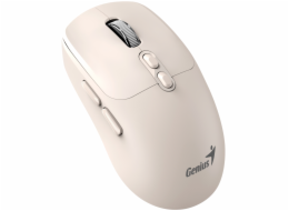 GENIUS NX-8080S BT Milk Tea/ duální Bluetooth + 2,4GHz/ 1600 dpi/ bezdrátová/ Copilot/ tichá/ 7tlačítková/ béžová