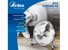 Ventilátor Ardes CHROME 40B