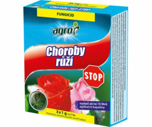 Přípravek Agro  Choroby růží STOP 3 x 1 g