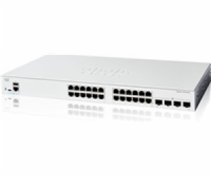 Cisco Catalyst switch C1200-24T-4X (24xGbE,4xSFP+,fanless...
