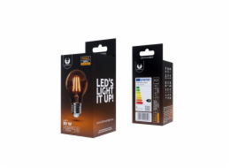 LED žárovka Forever E27 A60 4W COG gold teplá bílá (2200K)