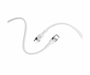 Datový kabel Forever Flexible USB-C/USB-C 2m 60W bílý