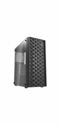 Počítačová skříň Darkflash DK351 + 4 ventilátory (černá)