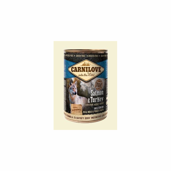 Carnilove losos a krůta pro dospělé psy - 400 g
