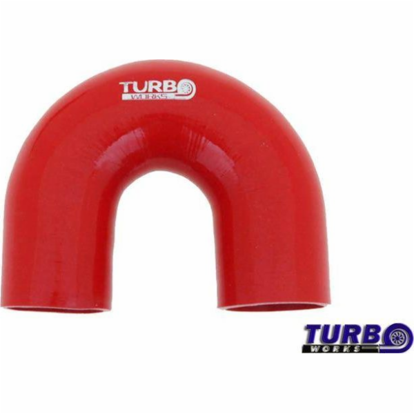 TurboWorks koleno 180deg TurboWorks Red 63mm