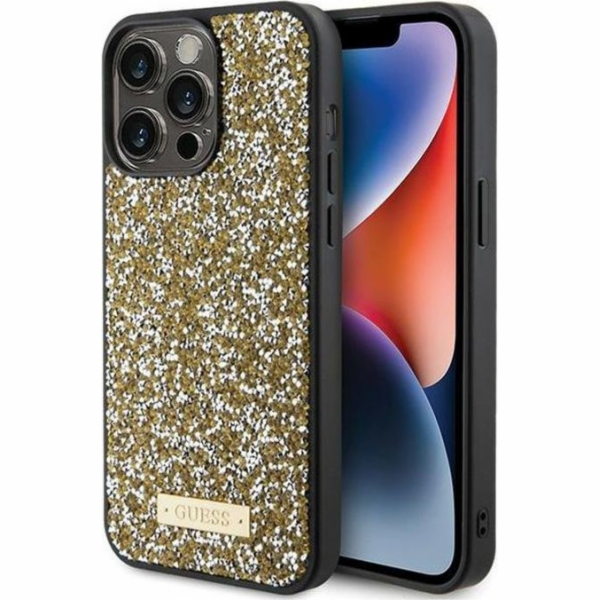 Guess Guess GUHCP15LPFGSBSD iPhone 15 Pro 6.1 žluté pevné...