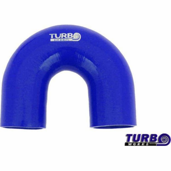 TurboWorks koleno 180deg TurboWorks Blue 76mm