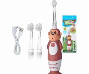 Brush-baby WildOnes Monkey Brown zubní kartáček