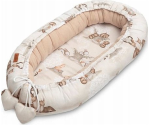 Sensillo COCOON MUSLIN TRAVA HNĚDÁ 80x45