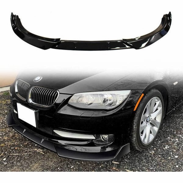 Přední splitter MTuning BMW E92 FL lesklý černý