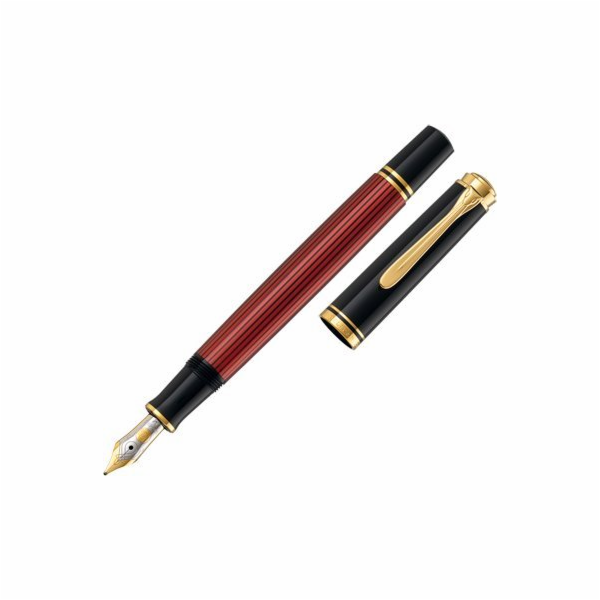 Pelikan  Füllhalter M600 Schwarz-Rot B Geschenkbox