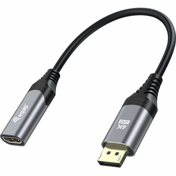 AV Adapter Equip Equip Displayport->HDMI adaptér 1.2 St/B...
