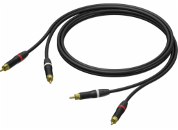 Kabel Procab PROCAB PRA800/3 2x RCA/Cinch samec - 2x RCA/Cinch samec - UltraFlex™ 3 m