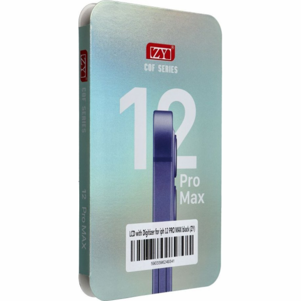 OEM displej pro iPhone 12 Pro Max Touchscreen Black (ZY-L...