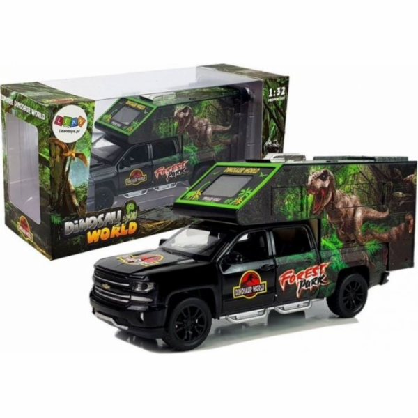 Lean Sport Camper s dinosaury 1:32 Černá