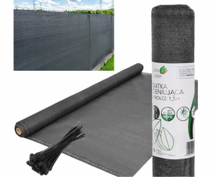 Saska Garden stínící síť 110G/M2 TMAVĚ ŠEDÁ ROLE 1,5X25M ...