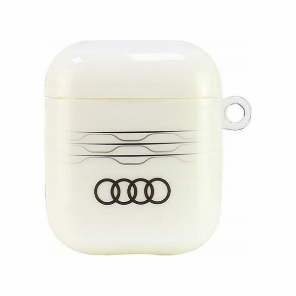 Audi Audi IML Geometric Pattern AirPods 1/2, kryt bílá/bí...
