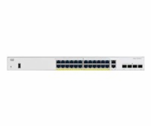 Cisco Catalyst C1000-24P-4G-L, 24x10/100/1000, 4xSFP, PoE...