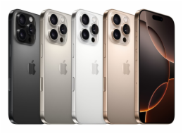 Apple iPhone 16 Pro Max 17,5 cm (6.9") Dual SIM iOS 18 5G USB typu C 256 GB Titanová