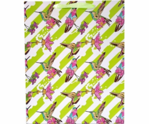 JU-PITER Flamingos dárková taška 1295C 18x23x10cm p12, ce...