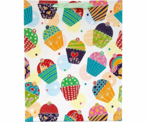 JU-PITER Dárková taška cupcakes 1363C 18x23x10cm p12, cen...