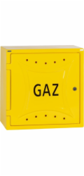 Lamsan plynová skříň. Zpět plný G-53 500*500*250 Žlutá barva