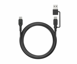 GP 240W Lade- & Sync Kabel USB-A auf USB-C und USB-A