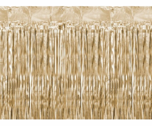 Zlatá opona 90x250 cm