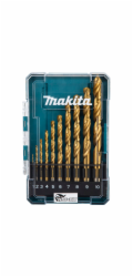 Makita D-72849 HSS-TiN Ekonomická sada vrtáků do kovu 10ks