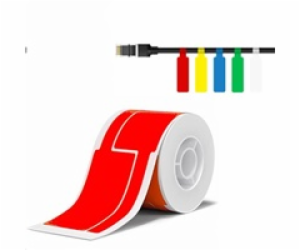 Niimbot štítky na kabely T 25x76mm 200ks Červené pro B21,...