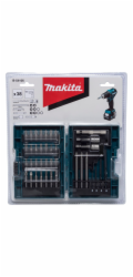 Sada vrtáků a bitů Makita B-54106, 38 kusů
