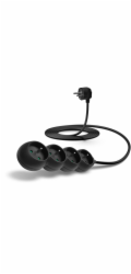 CONNECT IT CES-1326-BK CONNECT IT prodlužovací kabel 230 V, 4 zásuvky, 3 m, bez vypínače (černý)