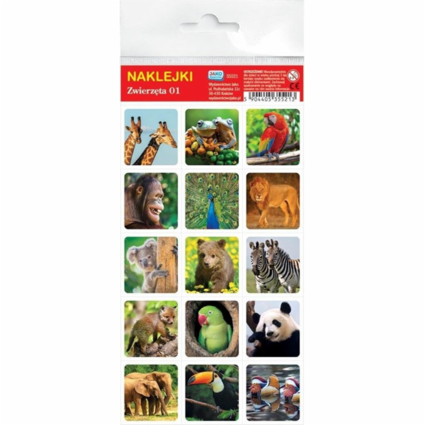 Nakladatelství Jako Nálepky. Zvířata