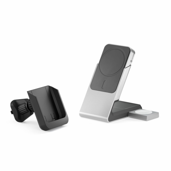 Alogic Matrix+ Wireless 3-in-1 Ladestation MagSafe + Vent...