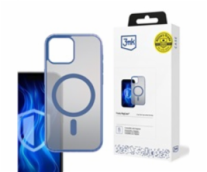 3mk Frosty MagCase Blue pro Apple iPhone 16E