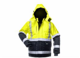BO_SAFETY Bunda CANVAS HI-VIS FB-8946 žlutá, modrá, M
