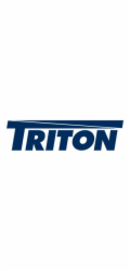 TRITON Ventilační jednotka horní (spodní), 2 ventilátory-230V/30W, termostat, černá