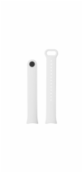 Silikonový řemínek FIXED Silicone Strap pro Xiaomi Mi Band 8/Smart Band 9, bílý