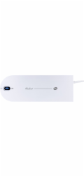 REV NoLook Steckdosenleiste weiß 4=8 fach Schalt. 1,4m  001540112