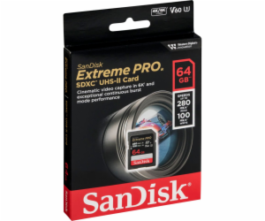 SanDisk Extreme Pro SDXC    64GB UHS-II C10 U3 V60