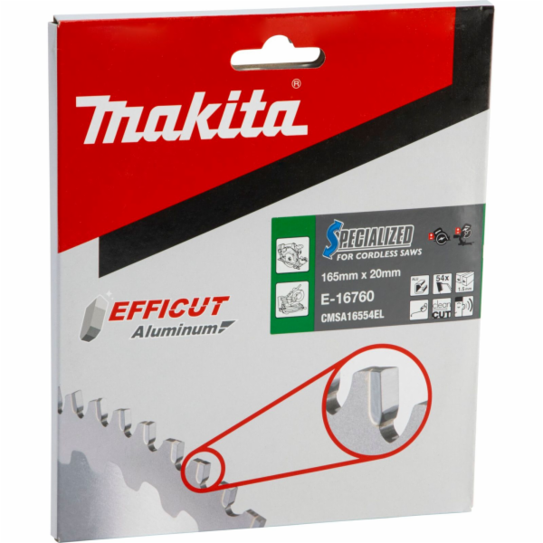 Makita EFFICUT Sägeb. 165x20x54