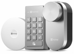 Chytrý zámek Ezviz DL01 Pro+DL01CP+A3 (Kit) dveřní